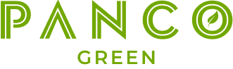 Graphic saying Panco green