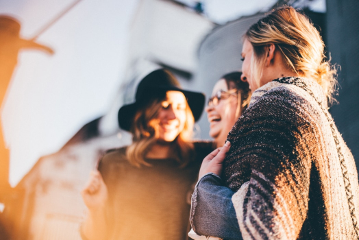 Stock photos of women hanging out