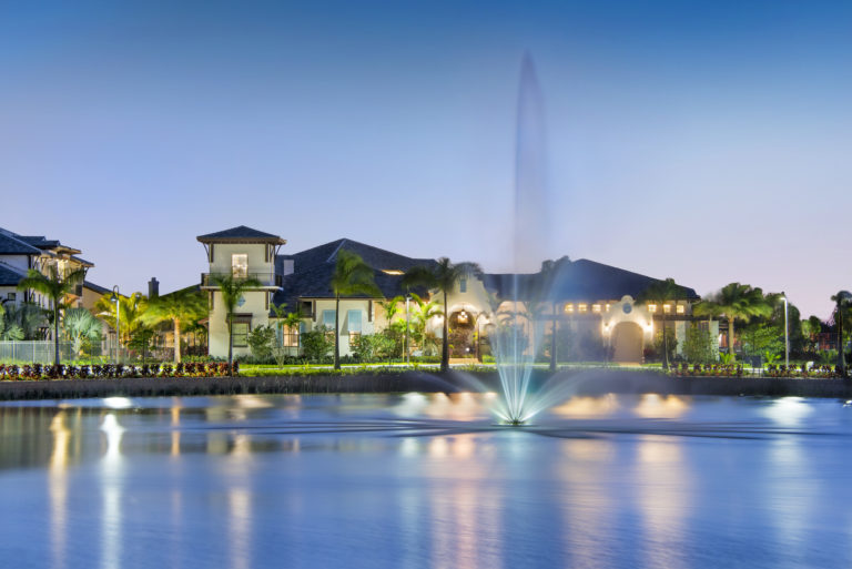 Lake in The Point at Southern Blvd