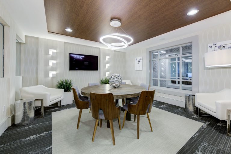 Community conference room at The Point at West Chester