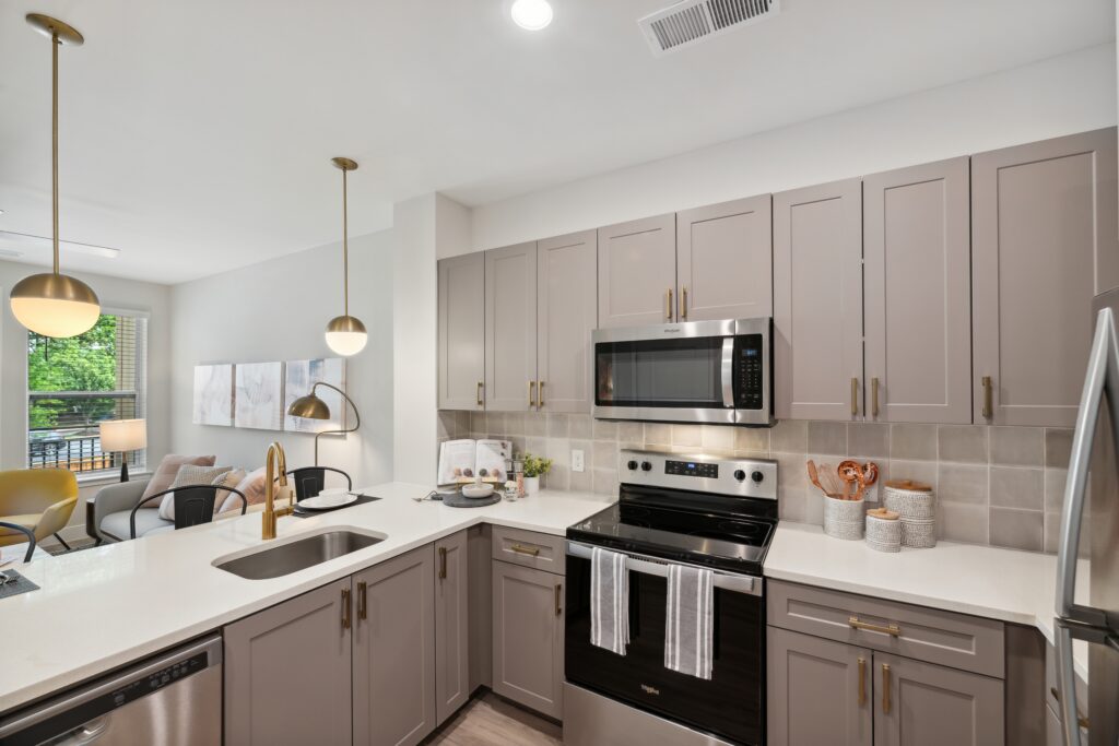 Kitchen at The Point at Fairfax